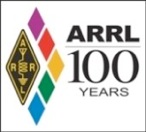 ARRL 100 year anniversary logo.